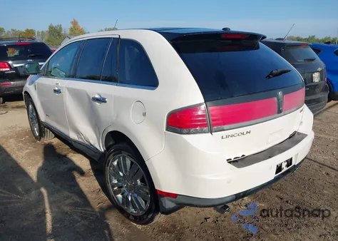 2010 Lincoln Mkx из США, поврежденный, VIN 2LMDJ6JC8ABJ27220